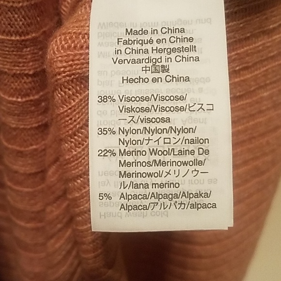 Madewell Merino Wool/ Alpaca Blend Sweater, NWT - Picture 4 of 4